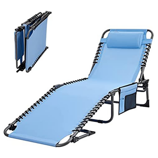 Heavy Duty Portable Lightweight Outdoor Lounge Chair