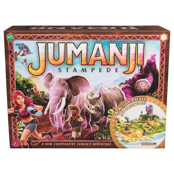 Spin Master Games, Jumanji Stampede Cooperative Board Game