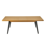 Better Homes & Gardens Nola Extendable Dining Table Light Honey Wood Finish