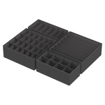 4 Set Simple Houseware Portable Closet Underwear Organizer Drawer Divider