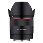 Rokinon AF 35mm f/1.8 FE Compact Full Frame Wide Angle Lens For Sony E