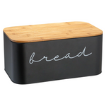 Bloomingville Metal Bin With Bamboo Lid