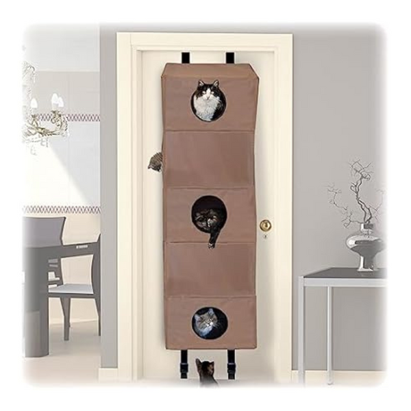 K&H Pet Products Hangin' Cat Condo Door Mounted Cat Furniture Cat Tree