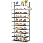 EWXZY 10-Tiers 40-Pairs Shoe Rack