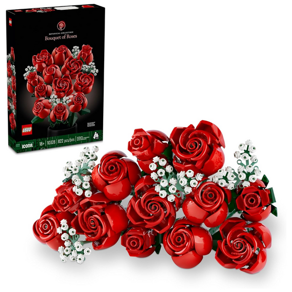 LEGO Botanicals Bouquet Of Roses Artificial Flowers (10328)