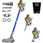 Cordless 60Mins Runtime Vacuum Cleaner W/ 1.5L Dust Cup