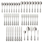 45-Piece Oneida Wordsworth Stainless Steel Flatware Set (Service for 8)