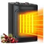 Auseo 750W Ceramic Fan Space Heater With 2S Rapid Heating