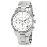 Michael Kors Women's Ritz Silver-Tone Watch