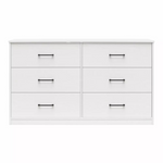 Ameriwood Home BrEZ Build Pearce Wide 6 Drawer Dresser