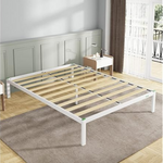 Novilla 14" Queen Size Platform Bed Frame with Storage