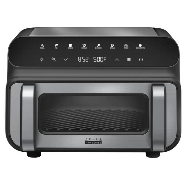 Bella Pro 10.5-QT. Touchscreen 5-in-1 Indoor Grill & Air Fryer