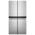 Whirlpool 19.4 Cu. Ft. 4-Door French Door Counter-Depth Refrigerator + $100 GC