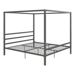 DHP Modern Metal Canopy Platform King Size Bed Frame