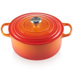 Le Creuset Enameled Cast Iron 5.5 Quart Signature Round Dutch Oven w/ Lid