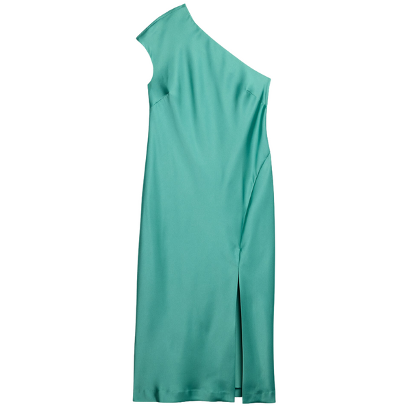 Banana Republic Factory Women's Satin One-Shoulder Midi Dress