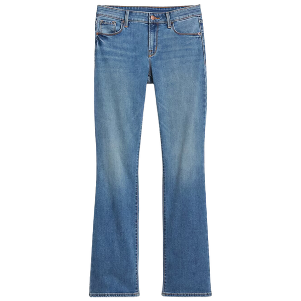 Old Navy Women's Mid-Rise Kicker Boot-Cut Jeans