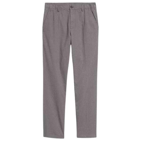 Old Navy Men's Straight Trouser Pants (Gray Smoke)