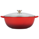 Le Creuset 7.5-Qt Enameled Cast Iron Chef's Oven with Glass Lid