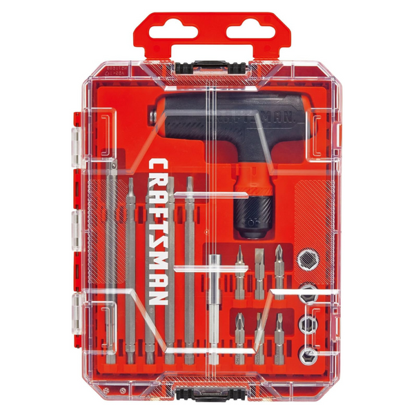 20-Piece Craftsman T-Handle Ratcheting Wrench Set (CMHT68133)