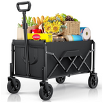 Foldable 200lbs Load Capacity Collapsible Wagon With Wheels