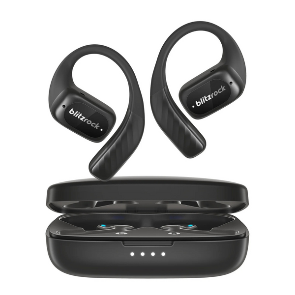BlitzRock IPX5 Waterproof Open Ear Wireless Bluetooth V5.4 Earbuds (3 Colors)