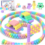 45-Pieces Magnetic Blocks Building Cubes for Toddlers