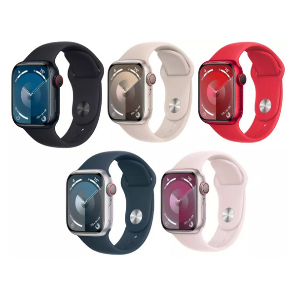 Apple Watch Series 9 45mm GPS Smartwatch (S/M & M/L In 2 colors) [Refurbished]