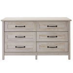 Modern Farmhouse 6-Drawer Dresser