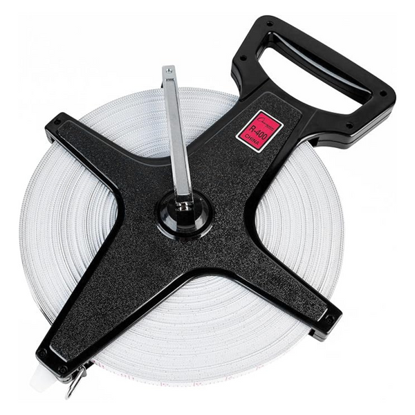 Champion Sports Open Reel 400 Ft Measure Tape