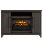 Scott Living Blaine 54" Media Console Wooden Electric Fireplace