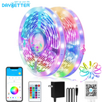 100ft Daybetter Music Sync Strip LED Lights with Remote Control