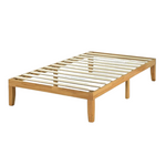 Zinus Moiz Wood Slat Support No Box Spring Needed Platform Bed Frame