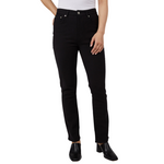 32 Degrees Women's Stretch Comfort Slim Jeans (Black)
