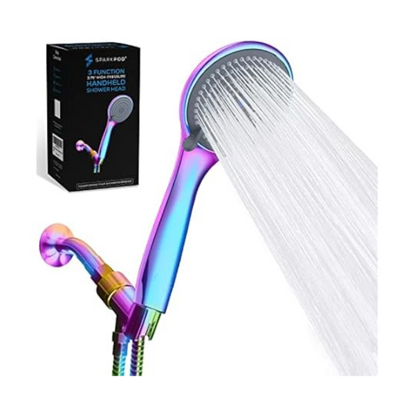 SparkPod High Pressure 3-Function Handheld Shower Head