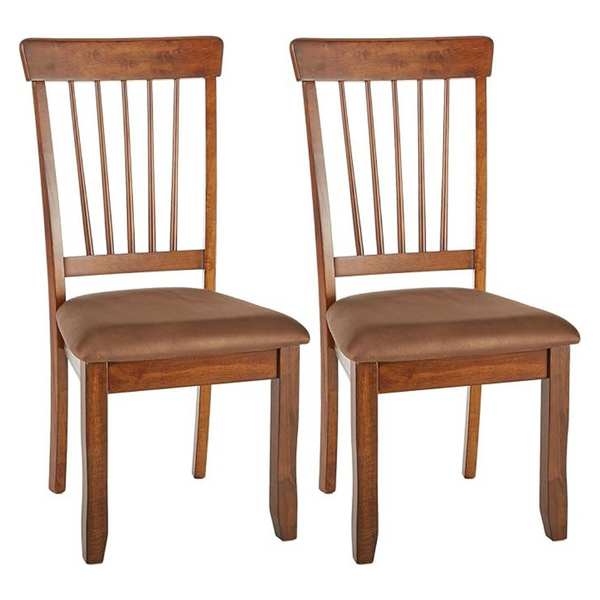 2-Count Signature Design By Ashley Berringer 18" Rustic Dining Chair