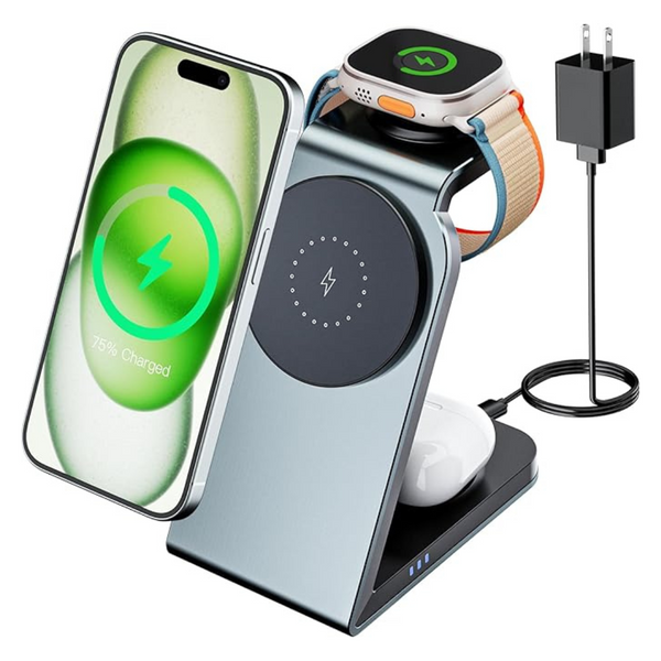 3 In 1 Magnetic Wireless Docking Station Charger