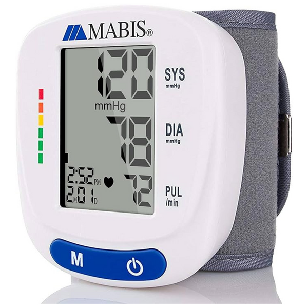 Mabis Digital Premium Wrist Blood Pressure Monitor With Automatic Wrist Cuff
