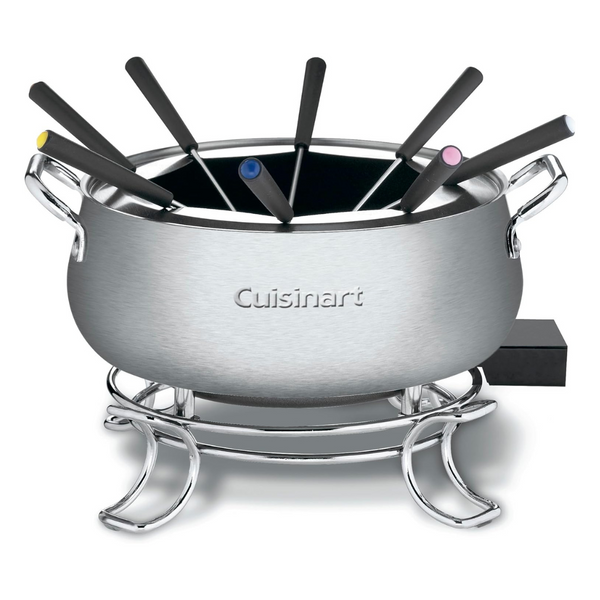 Cuisinart Stainless Steel 3 Quart Fondue Pot
