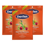 3-Pack DenTek Kids Fun Flossers (Wild Fruit) (75-Count Per Pack