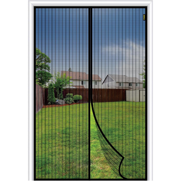 Heavy Duty Magnetic Screen Door for Sliding Door (34" x 81")