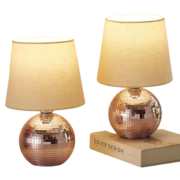 3 Color Modern Look Small Funky Mosaic Table Lamp