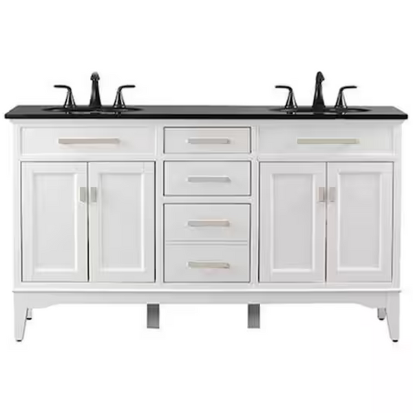 Home Decorators Manor Grove Double Sink Freestanding Bath Vanity