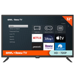 Onn. 100012589 32" 720p Smart LED Roku TV