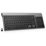 EasyTyping Compact Full Size Wireless Computer Keyboard