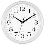 Bernhard Products 10" Silent Non Ticking Quartz Wall Clock (Select Colors)