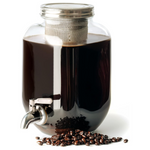 4-Qt Cold Brew Coffee Maker W/ Stainless Steel Mesh Filter & Lid