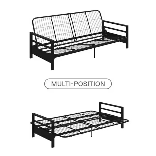 DHP Mabel Metal Futon Frame (28.5" H x 76.5" W x 30" D)