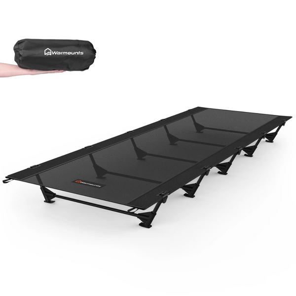 Warmounts 28" Wide Folding Camping Cot With Carry Bag (3 Colors)