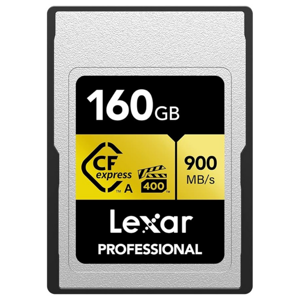 Lexar 160GB Professional CFexpress Type A Gold Series Memory Card